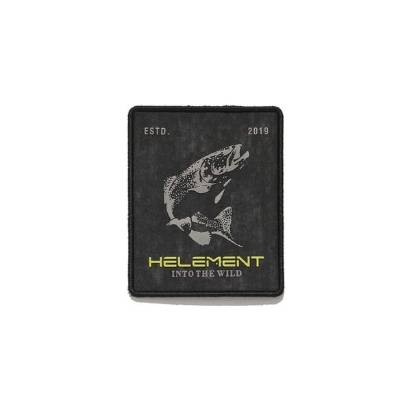 피쉬 벨크로 와펜 (D GREY)