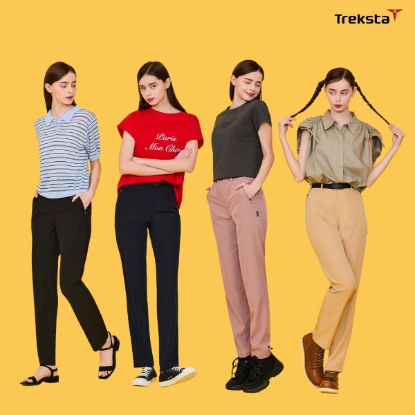 26SS] 트렉스타스포츠 여성 오비팬츠 4종세트