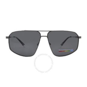4825835 Polaroid Core Polarized Grey Navigator Mens Sunglasses