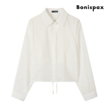 보니스팍스 베이직 카라 스트링 투웨이 셔츠 (XP7SH025M0)