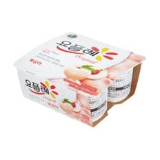 우리가락 [모닝배송][우리가락]요플레 클래식 복숭아 85g x 4