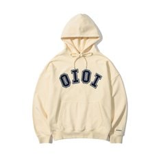 SIGNATURE HOODIE 기모X [CREAM]