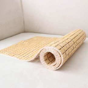 마작대자리 소파자리 대나무 쇼파패드 대나무돗자리 내츄럴 3인 (50x150)