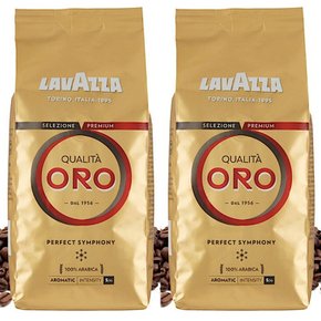 라바짜 퀄리타 오로 커피빈 원두 홀빈 커피 Lavazza Qualita Oro 500g 2개