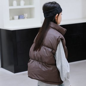 키즈 방한 도톰 패딩 조끼 유아 초등 아워 아동복