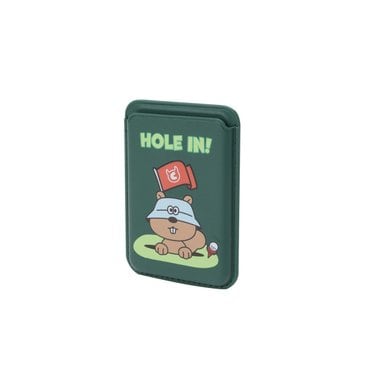 왁 골프 (WXGJX25153GRD)Uni Card Wallet