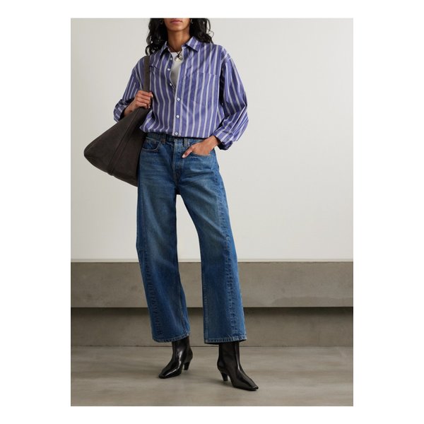 비사이드 라쏘 하이웨이스트 와이드 진 1647597345731523