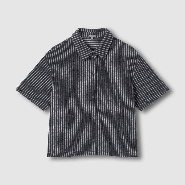 여 테리 반팔 셔츠 J116201086085