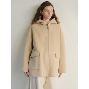 Cashmere Preau Handmade Coat (Light Beige)