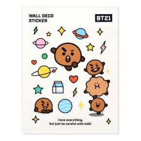 BT21 월 데코 스티커 / 슈키(SHOOKY)