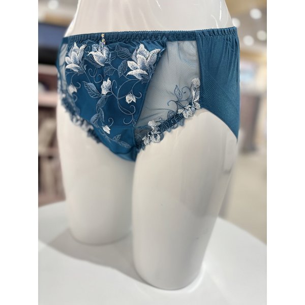 [여주점] 와코루 살루트 감각 고급 자수 레이스 햄라인 팬티 [DPT0443H] BU