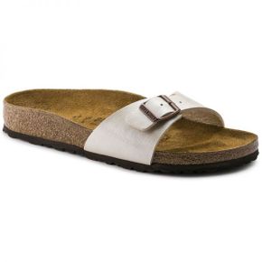 우먼 Birkenstock 마드리드 버코플로 - 그레이스풀 펄 화이트 흰색 0940153