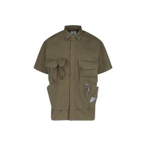 25SS 앤드원더 반팔 셔츠 5745183069180 KHAKI DOM