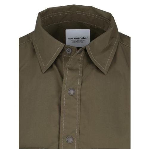 앤드원더 반팔 셔츠 5745183069180 KHAKI DOM