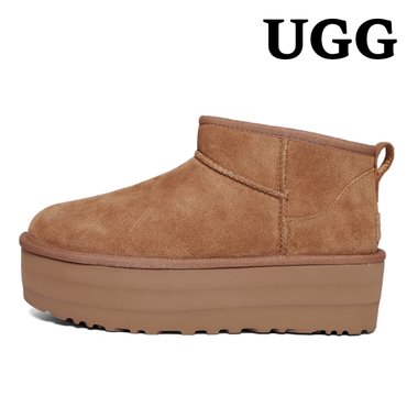 UGG [정품] UGG 미국 어그 클래식 울트라 미니 플랫폼 1135092-CHE