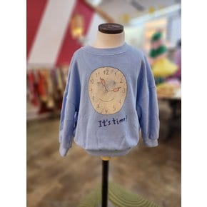 [여주점] [더캄파멘토](C)IT`S TIME OVERSIZED KIDS SWEATSHIRT(TC51-36)