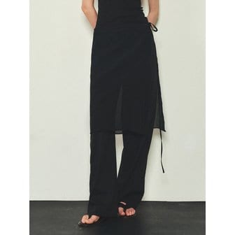 씨타 Everywhere Layerd Wrab Skirts_CTA915(2Color)