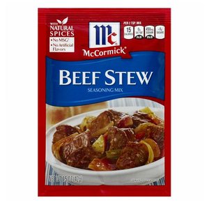 맥코믹 [해외직구]맥코믹 비프 스튜 시즈닝 믹스 42g 6팩 McCormick Seasoning Mix Beef Stew 1.5oz