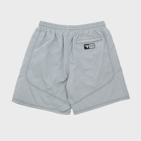 LINE STITCH POINT HALF PANTS [LIGHT GRAY]