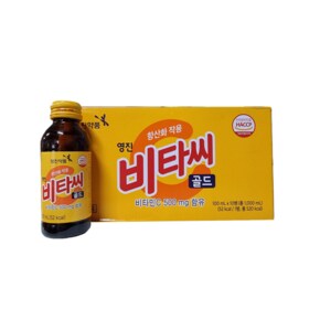 비타씨 골드 100ml 100병 마시는 비타민 비타민C 500mg