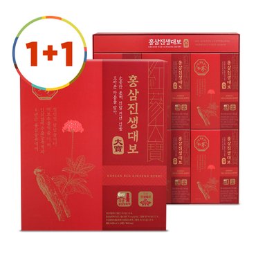 휴럼 [쇼핑백 증정](1+1)휴럼 홍삼진생대보 40ml*24포