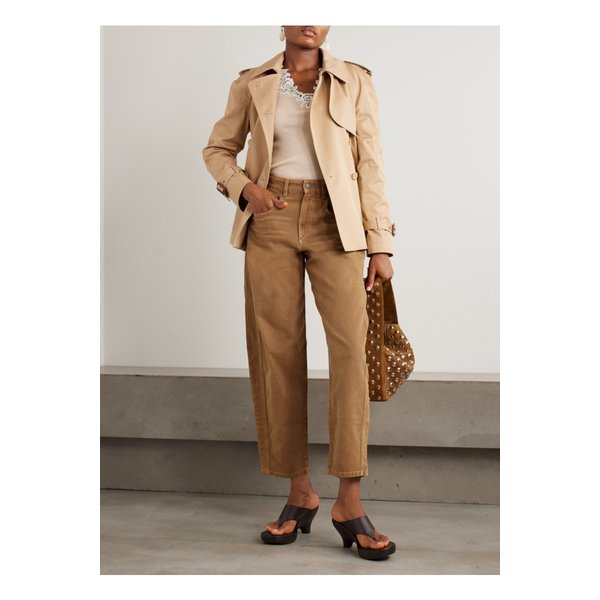 오리안 미드라이즈 배럴 진 브라운 46376663162889942