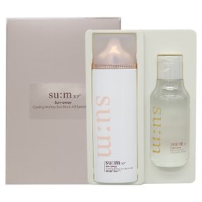 숨37도 선어웨이 쿨링 워터리 선블럭 에이디 100ml 대용량 기획세트