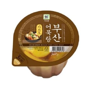 대림 부산 가쓰오 어묵탕 360g (계절상품) 6개