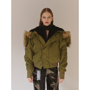 Fur Aviation Puffer Jacket