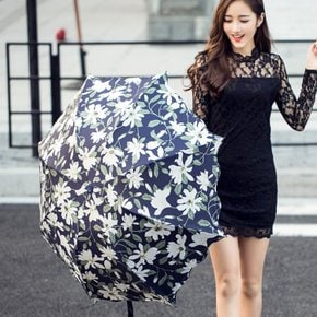 릴리 3단 양우산 자외선 차단 양산 우산