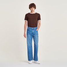 [SANDRO HOMME] 라인포인트 와이드 데님 팬츠 SH25M5MRNJ231