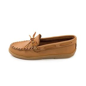 미국 미네통카 모카신 Minnetonka Mens Moosehide Classic Moccasin 1427079