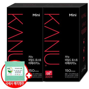 카누 미니 마일드 아메리카노 150Tx2개+극세사 매직행주