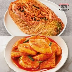 [종가]무석박지5kg+마늘듬뿍김치750g