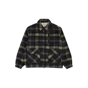 BRUSHED CHECK JACKET [2 COLOR]