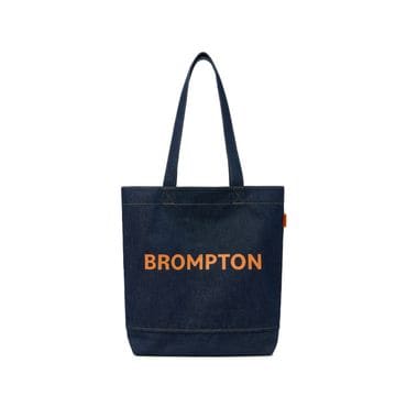 브롬톤 [브롬톤런던][P255ATO402] 로고 에코백 COLOR BLOCK LOGO ECOBAG - INDIGO