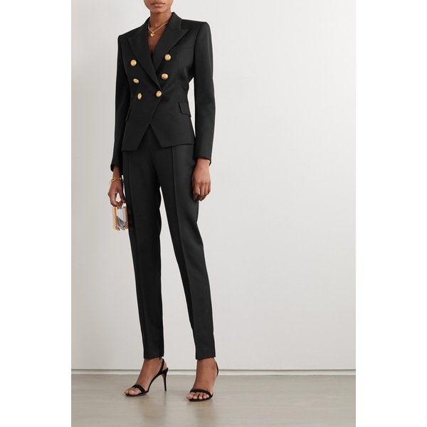 더블브레스트 울 트윌 블레이저 1647597303979533