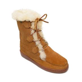 미국 미네통카 부츠 Minnetonka Juniper Sheepskin Suede Winter Boots 1427040