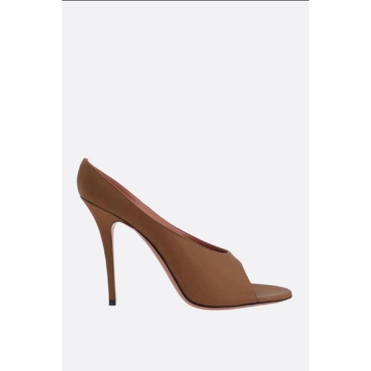 【関税&送料込】Amina Muaddi Anok Mule Sandals In Satin AMINA MUADDI Anok mule sandals in satin
