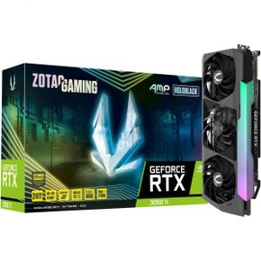 일본 조텍 그래픽카드 ZOTAC Gaming GeForce RTX™ 3090 Ti AMP Extreme Holo 24GB GDDR6X 384비