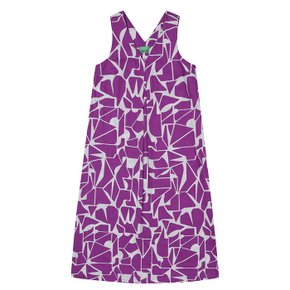 Patterned sleeveless dress_4TGTDV07C84V