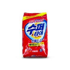 수퍼타이 찬물전용 베이킹소다 플러스 3kg/세탁세제/가루/빨래/슈퍼타이