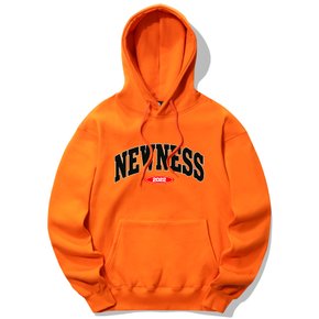 NEWNESS LOGO 후드티 - 오렌지