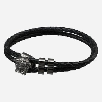 베르사체 [시흥점] 6S DG05579 DMTN D41UB 메두사 더블 브레이슬릿 블랙