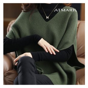 ATMARK (77까지)루즈브이라인니트베스트_AA41VT003G