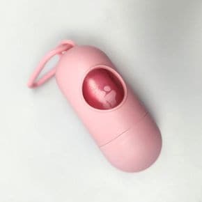 애견 산책 배변봉투 케이스 핑크