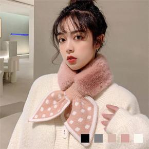 땡땡이 리본 쁘띠퍼 머플러  SD-221067 (S9121138)