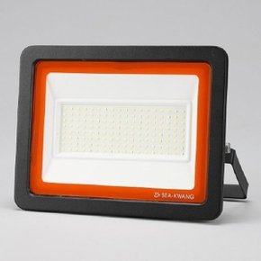 LED 조명 사각 노출 블랙 100W 주광색 IP65 방수