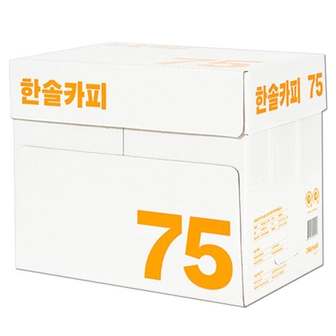 한솔카피 한솔제지(Hansol copy) A4용지 75g 1박스(2500매)[정우]