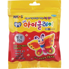 탱탱 아이클레이 파우치 빨강 50g